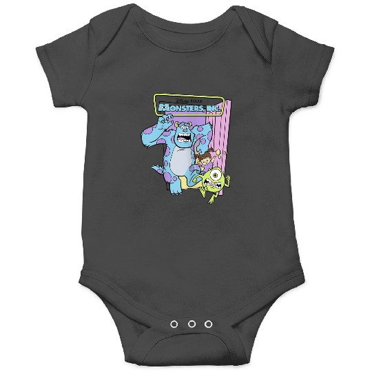 Disneyss Pixars Monsters Inc Sulley Mike Boo Best Trio Logo Onesies