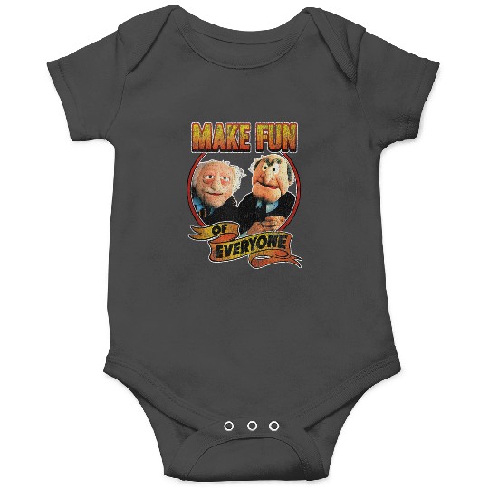 Disneyss The Muppets Make Fun Of Statler Waldorf Vintages shots Onesies