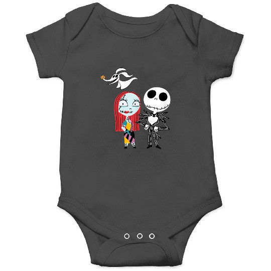Disney Nightmare Before Christmas Dark Jack Sally Onesies