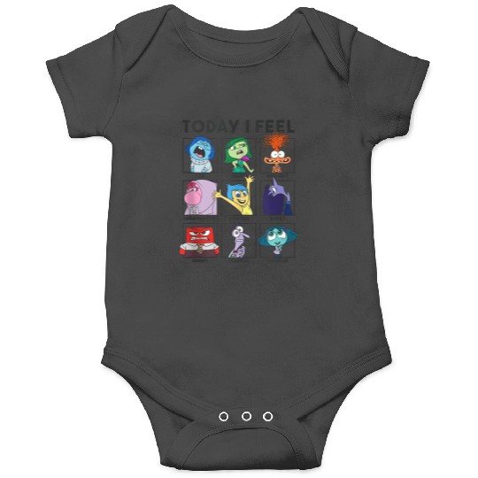 Disneyss Pixars Inside Out 2 Today I Feel Emotions Panels Onesies