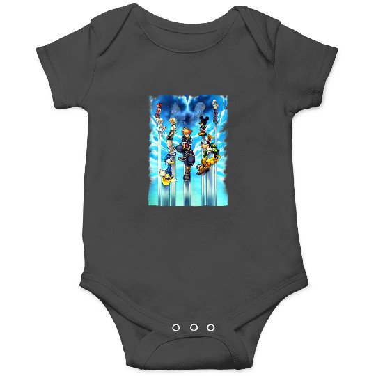 Disneyss Kingdom Hearts Sky Kingdom Group shots Vignette Onesies