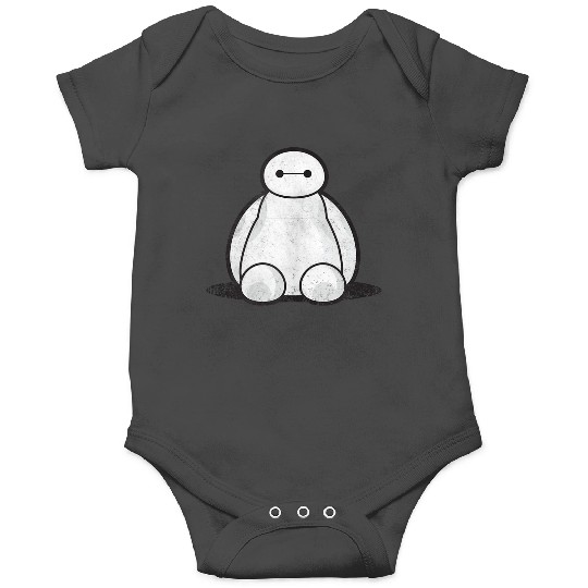 Disneyss Big Hero 6 Cute Baymax Sitting Distressed shots Onesies