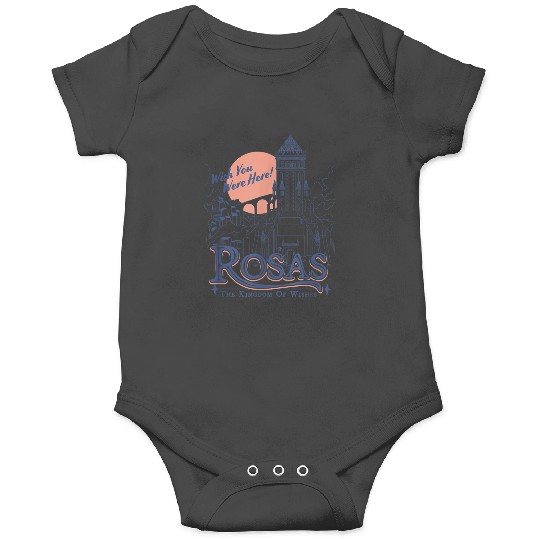 Disneyss Wish Rosas Wish You Were Here Travel Poster Line Art Onesies