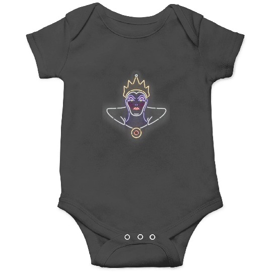 Disneyss Villains Evil Queen Neon Line Art Onesies