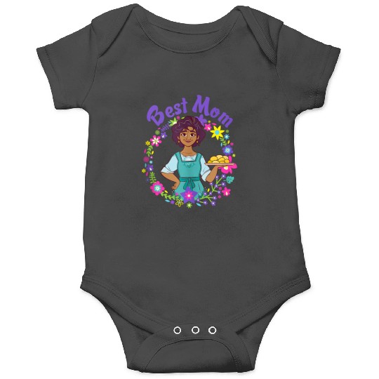 Disney Encanto Julieta Madrigal Best Mom Portrait Onesies