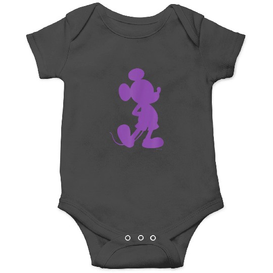 Disney Mickey Mouse Pride Classic Pose Purple Icon Fill Onesies