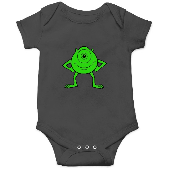 Disney Pixarss Monsters Inc. Mike Wazowski Cyclops Retro Onesies