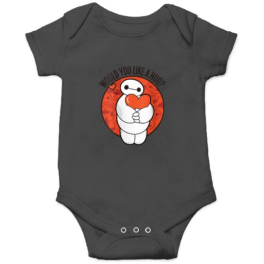 Disneyss Big Hero 6 Valentine's Day Baymax Hug Heart Logo Onesies