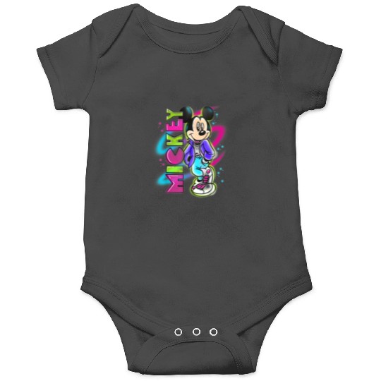 Disney Mickey Mouse Airbrush T-Shirt Onesies