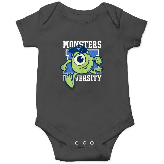 Disneyss Pixars Monsters University Mike Wazowski Big Portrait Onesies