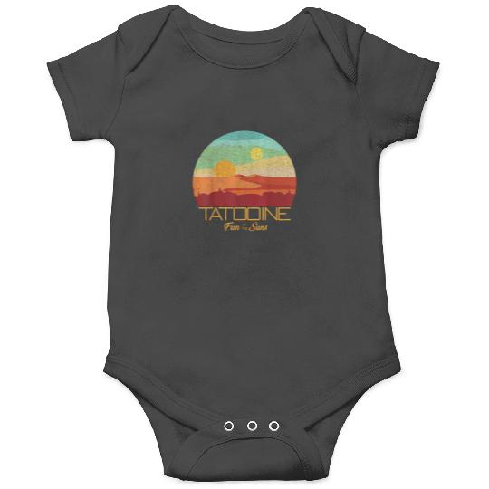 Tatooine Postcard Fun in the Sun Disney+ T-Shirt Onesies