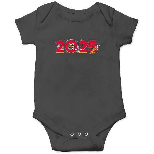 Disney Characters Mickey Pals Cheers To The New Year 2025 Onesies