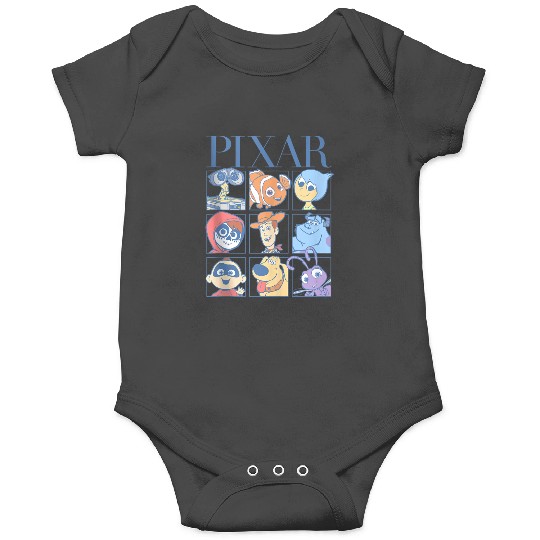 Disney  Multi Franchise Group Shot Big Chest Panels Onesies