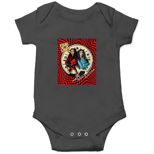 Womens Disney Descendants 4 The Rise Of Red Fight Of Our Lives Onesies