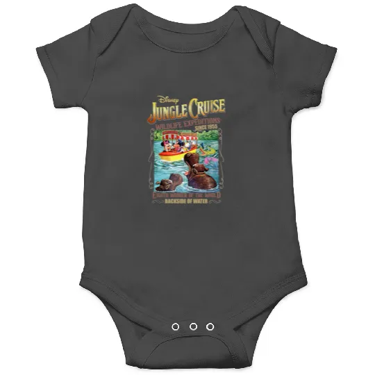 Vintage Disney Jungle Cruise Ride Onesies, Disney Cruise Onesies, Jungle Cruise Onesies, Mickey and Friends