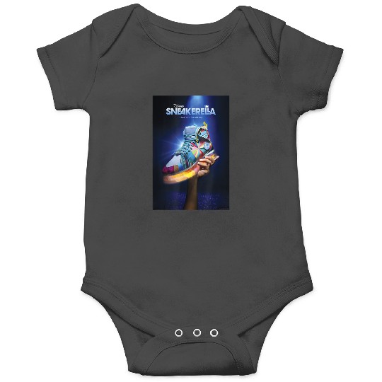 Disneyss Sneakerella Lace Up And Dream Sneaker Poster Onesies