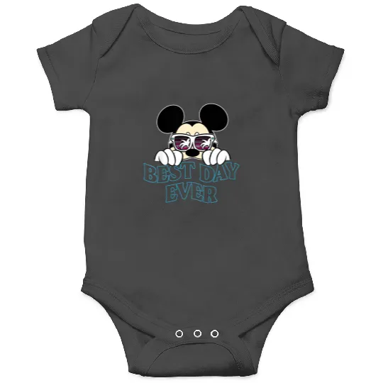 Kids Disney Mickey And Friends Best Day Ever Beach Shades Youth Onesies