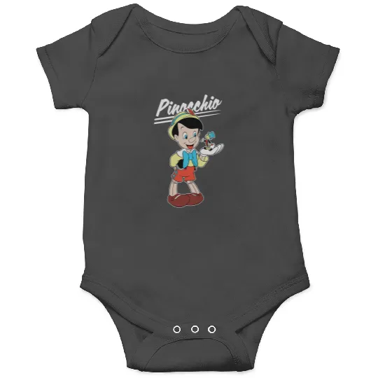 Disney Pinocchio and Jiminy Cricket Onesies