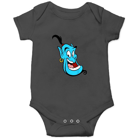 Disney Aladdin Genie Smiling Head Shot Portrait Onesies