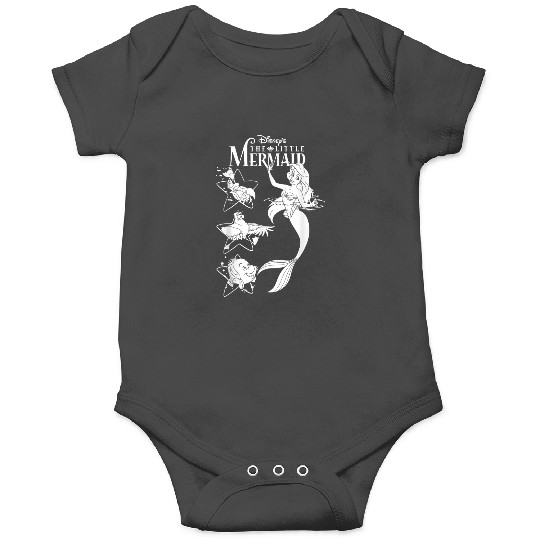 Disneyss Little Mermaid Friends Under The Sea Graphic Onesies
