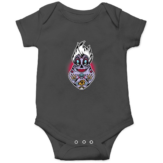 Disney Villains Halloween Ursula Sugar Skull Onesies