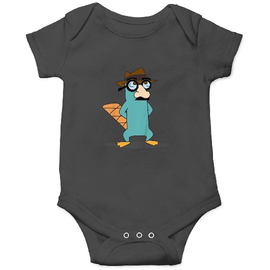 Disneyss Phineas And Ferb Agent P Glasses Moustache Costume Onesies