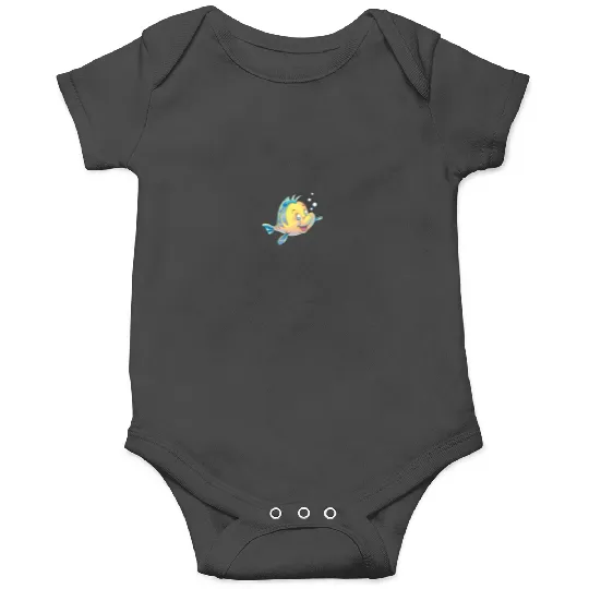 Disneyss The Little Mermaid Flounder Bubbles Onesies
