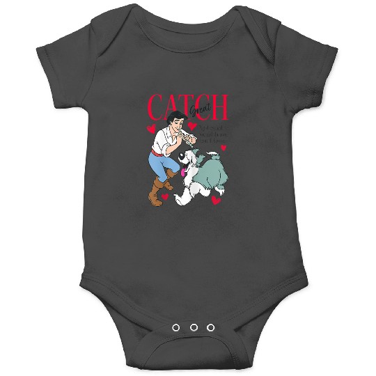 Disneyss Valentine's Day The Little Mermaid Eric Great Catch 2 Onesies