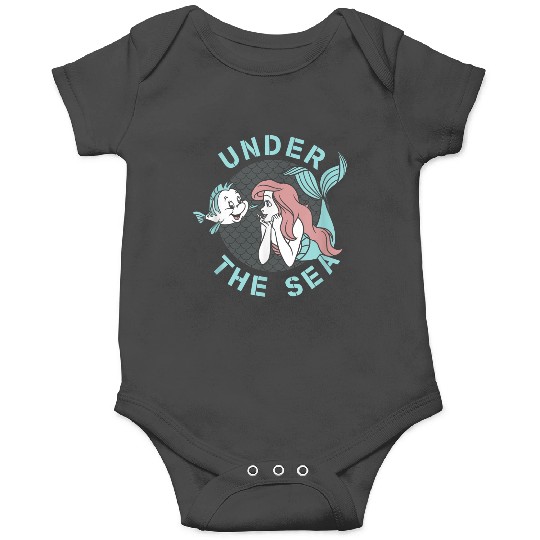 Disneyss The Little Mermaid Flounder Friends Under The Sea Onesies