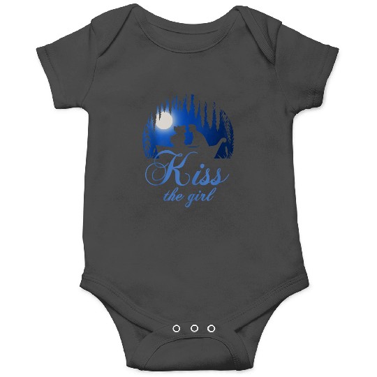 Disneyss The Little Mermaid Kisss The Girl Silhouette Onesies