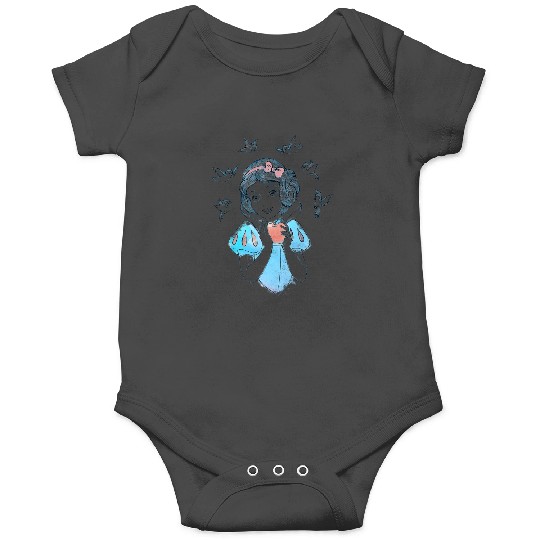 Disney Snow White Birds And Apple Sketch Onesies