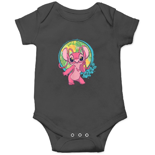 Disneyss Lilo Stitch Angel Tropical Hawaii Beach Vibes Onesies