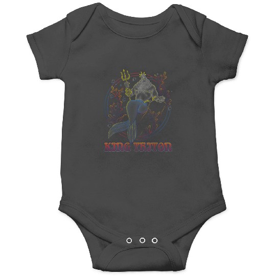 Disneyss The Little Mermaid King Triton Coral Circle Throne Onesies