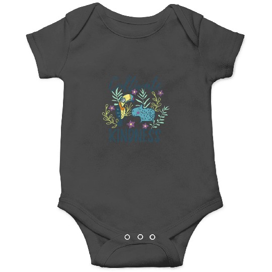 Disney Encanto Cultivate Kindness Floral Logo Onesies