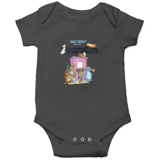 Disney The Aristocats Cats Playing Piano Onesies