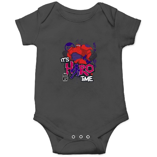 Disney Big Hero 6 TV Series Baymax Hero Time Graphic Onesies