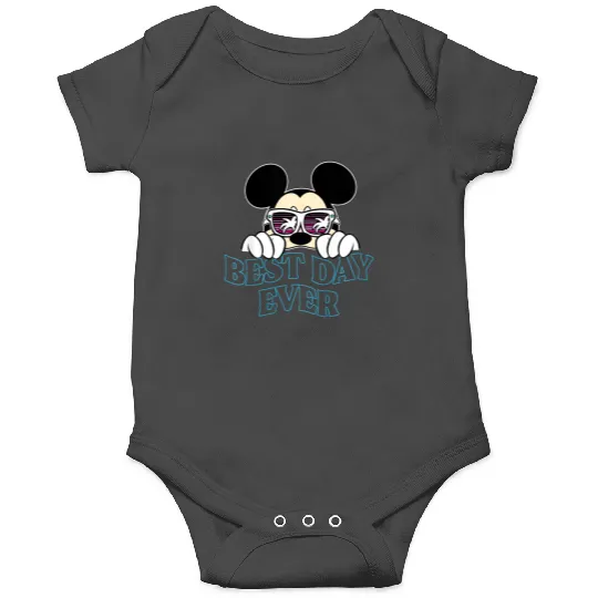 Kids Disney Mickey And Friends Best Day Ever Beach Shades Youth Onesies