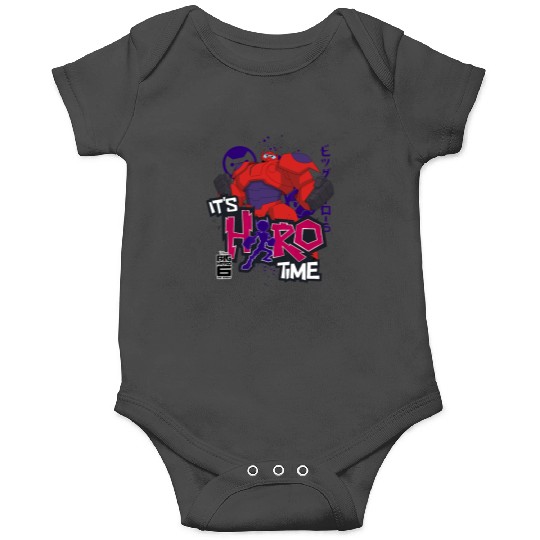 Disney Big Hero 6 TV Series Baymax Hero Time Graphic Onesies