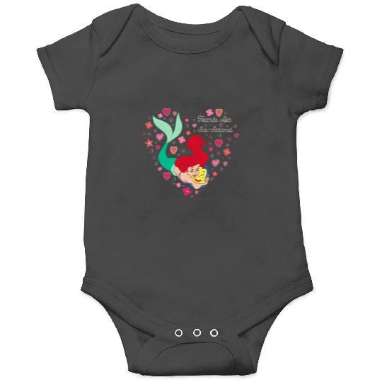 Disney The Little Mermaid Friends Are Sea-Sational Valentine Onesies