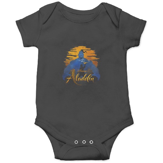 Disney Aladdin Live Action Genie & Aladdin Sunset Silhouette Onesies