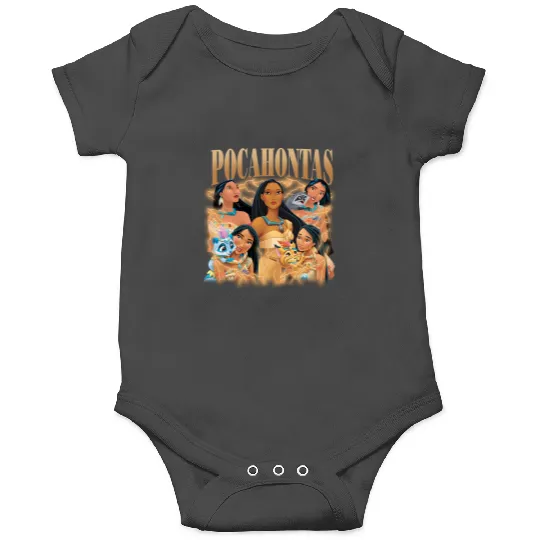 Pocahontas Bootleg Onesies, Retro Disney Princess Onesies