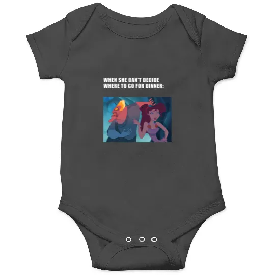 Disney Villains Valentine's Day Hades & Megara Dinner Panel Onesies