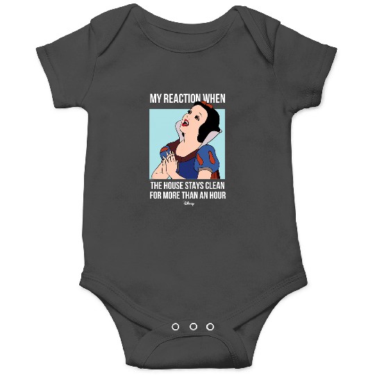 Disney Princess - Snow White House Stays Clean Meme Onesies