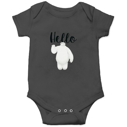 Disney Big Hero 6 Baymax Hello Wave Graphic Onesies
