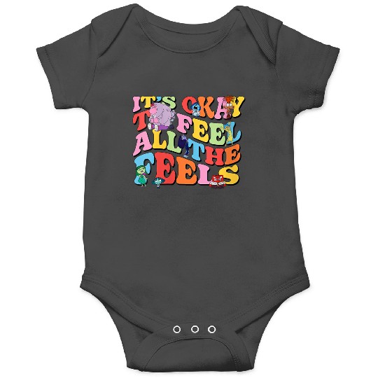 Disneyss Pixars Inside Out 2 Its Okay To Feel All The Feels Onesies