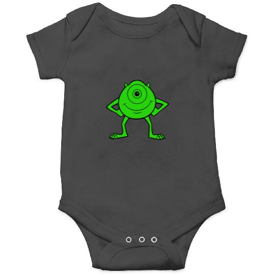 Disney Pixarss Monsters Inc. Mike Wazowski Cyclops Retro Onesies