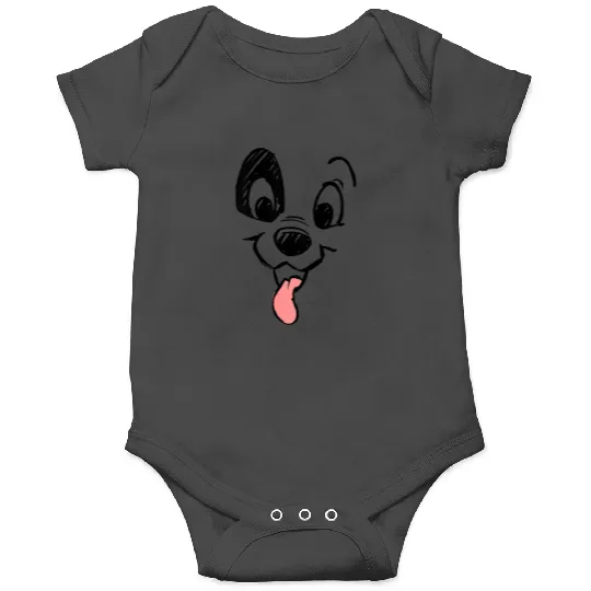 Kids Disney 101 Dalmatians Toddler Dalmatian Big Face Youth Onesies