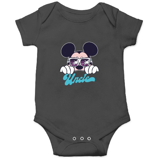 Disney Mickey And Friends Mickey Summer Vibes Uncle Logo Onesies