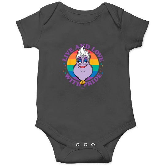 Disney Villains - Ursula Live And Love With Pride Onesies