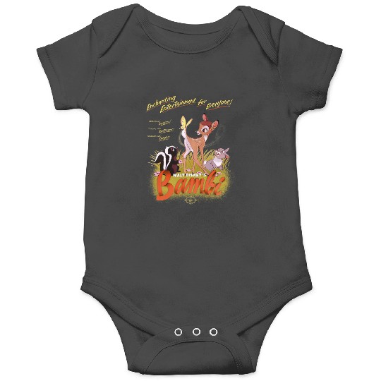 Disney Bambi Enchanting Entertainment For Everyone Retro Onesies